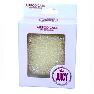 Juicy Glitter Gold Shimmer AirPod Case 2nd Generation New!